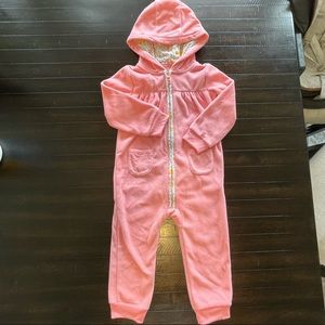 Carters Fleece One-Piece Hooded Suit